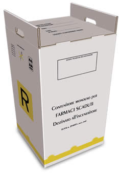 contenitore 80 litri per farmaci scaduti in cartone contenitore 80 litri per farmaci scaduti in cartone